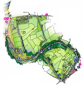 Walk 5 Map - Mount Hawke