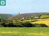 The view over toward Tywarnhayle Mine